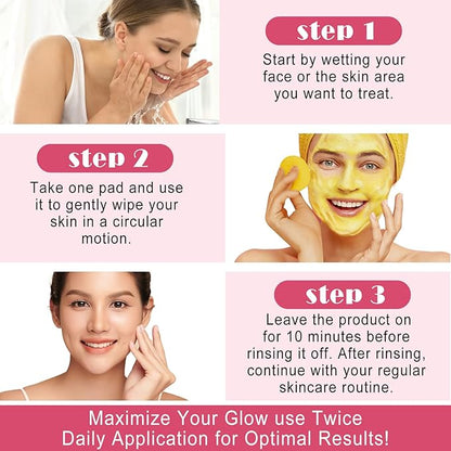 Kojic Acid & Turmeric Glow Pads