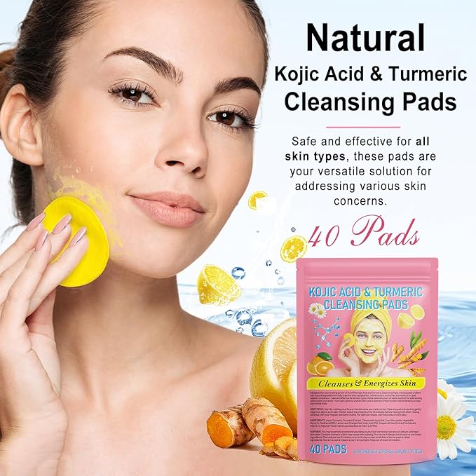 Kojic Acid & Turmeric Glow Pads