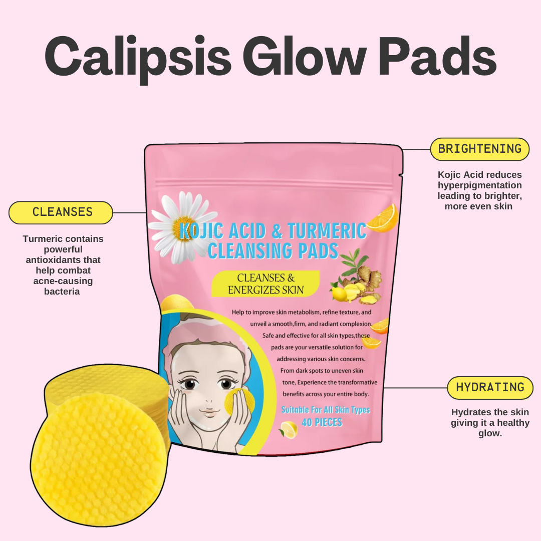 Kojic Acid & Turmeric Glow Pads